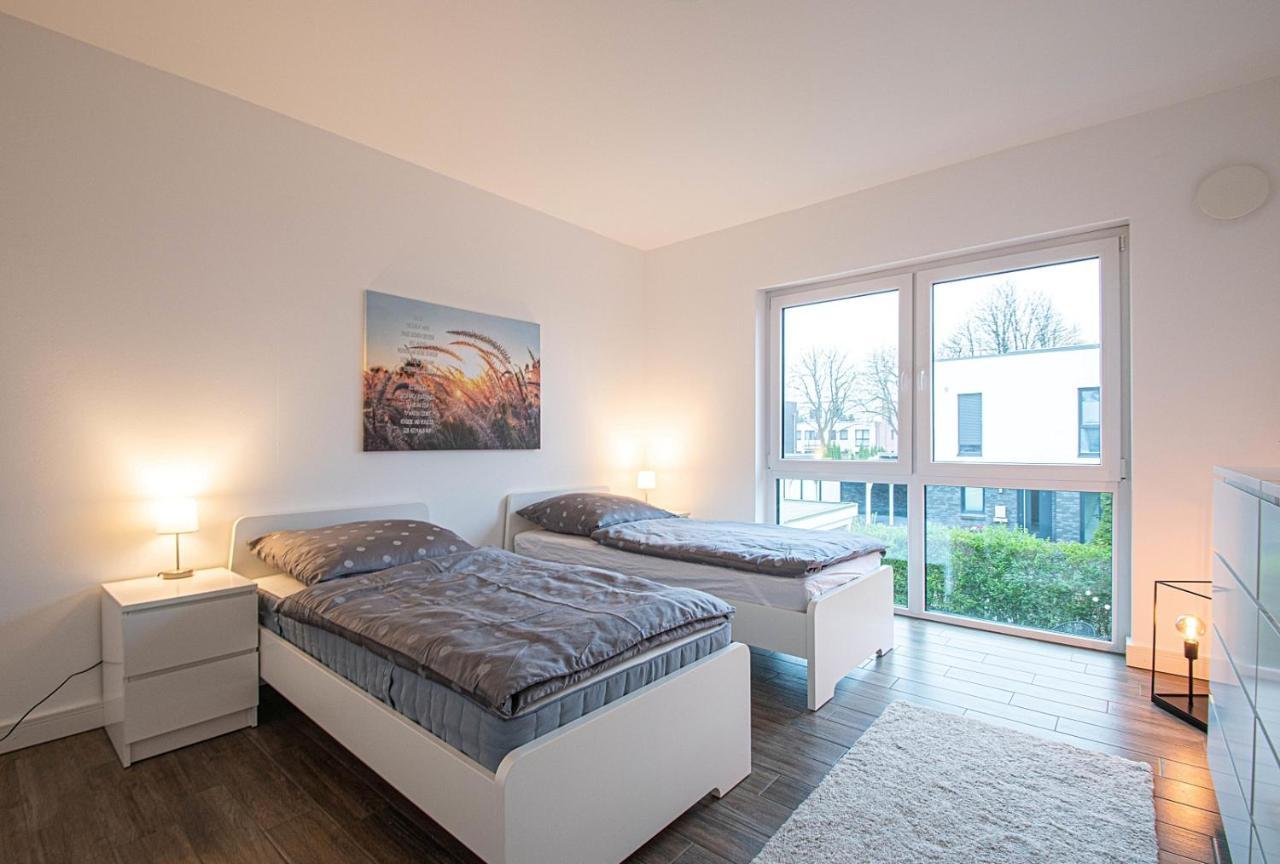 130Qm Haus Mit 3 Schlafzimmern, Sauna, Parkplatz Leilighet Lüneburg Eksteriør bilde